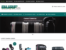 Tablet Screenshot of burf.com